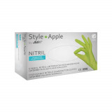 Manusi Nitril fara Pudra AMPri Style Apple, Verzi, S, 100 buc