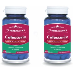 Pachet Colesterix 60cps+60cps (50%reducere la al doilea produs)