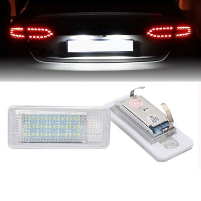 Lampi led numar pentru Audi A3,A4,A6,A8,Q7 foto