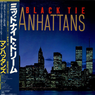 Vinil &amp;quot;Japan Press&amp;quot; The Manhattans &amp;ndash; Black Tie * FIRST PRESS (VG+) foto