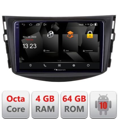 Navigatie Toyota RAV4 5510-018 Android Octa Core 720p 4+64 DSP 360 camera carplay android auto CarStore Technology