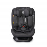 Scaun auto pentru copii Scorpius Black Jasper i-Size 0 luni-12 ani 40-150 cm, Lorelli