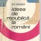 Ideea De Republica La Romani - Gh. Ghimes