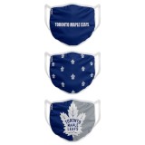 Toronto Maple Leafs măști Foco set of 3 pieces EU - dospěl&aacute; velikost