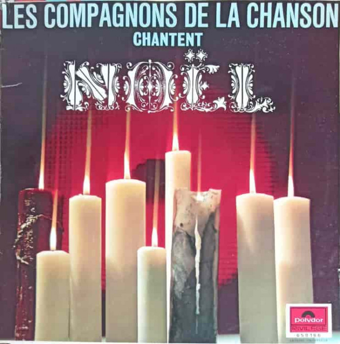 Disc vinil, LP. Les Compagnons De La Chanson Chantent Noel-Les Compagnons De La Chanson