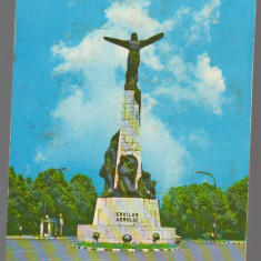 CPIB 17103 CARTE POSTALA - BUCURESTI. STATUIA AVIATORILOR