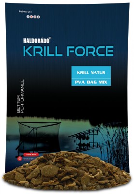 Haldorado - KRILL FORCE PVA Bag Mix 600g - Krill Natur foto
