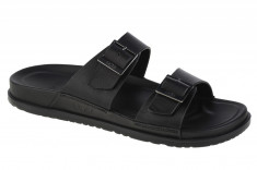 Papuci flip-flop UGG Wainscott Buckle Slide 1119530-BLLE negru foto