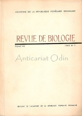 Revue De Biologie Nr. 1, Nr. 4 - A. Savulescu foto