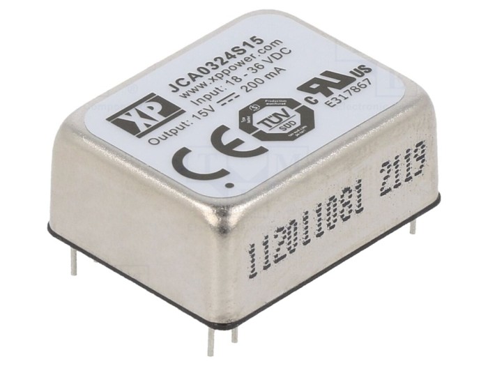 Convertor DC/DC 3W 18-36V la 15V