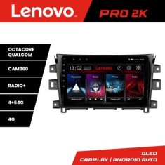 Navigatie NIssan Navara 2017- Lenovo Kit-NAVARA17 8 core QLED 2K 4+64 360 Android Waze USB Navigatie Internet Youtube Radio CarStore Technology