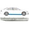 Prag BMW Seria 3 (E46), Sedan, 06.1998-06.2005, fata, partea dreapta, otel 1, 00 mm; fara locas ornament