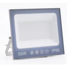 Proiector LED 50W, LED, 220V, subtire, alb rece 6500 K, 2000lm, BZRSH, 15 x 17 cm