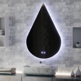 Oglinda LED Touch River Sistem Dezaburire 80X120cm, Forma de Picatura. ModernLight Concept