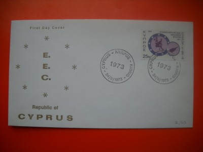 HOPCT PLIC S FDC NR 662 ASOCIEREA CU EEC 1973 CIPRU -NECIRCULAT foto