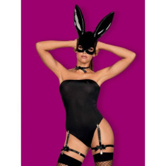 Costum sexy iepuras negru Bunny costume S/M