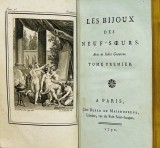 LES BIJOUX DES NEUF-SOEURS. AVEC DE JOLIES GRAVURES. TOME PREMIER, 1790