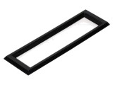 Cadru Negru ABS 97,5x29,4mm 81,5x17,2mm