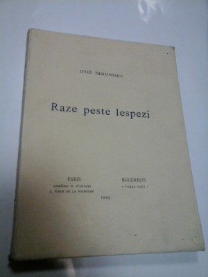 RAZE PESTE LESPEZI - OVID DENSUSIANU foto