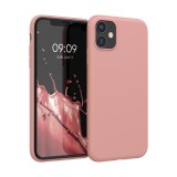 Husa pentru Apple iPhone 11, Silicon, Roz, 49787.193, Carcasa, Kwmobile
