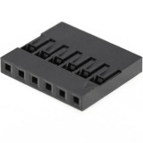 Conector dupont mama 6 pini, set 10 bucati