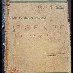 Legende istorice, Dimitrie Bolintineanu, Pagini alese nr 22, 48 pag