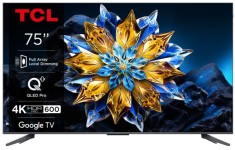 Televizor QLED TCL 75C61B PRO, 190 cm (75&quot;), 4K, Smart