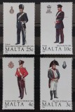 BC585, Malta 1988 si 1989, 2 serii uniforme militare (2 poze)