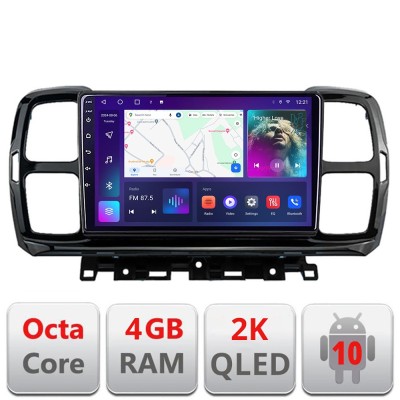 Navigatie Citroen C5 Aircross Android ecran Qled 2K Octa core 4+32 Kit-aircross+EDT-E409-2K CarStore Technology foto