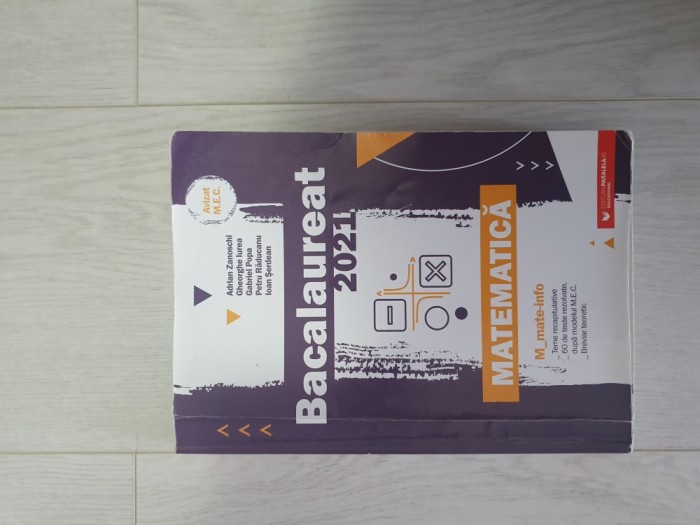 Culegere matematica pentru bac