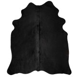 Cumpara ieftin Covor, negru, 180x220 cm, piele naturala de vaca