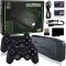 Consola wireless 1Tech SH-G02, 10.000 de jocuri incorporate, doua joystick-uri wireless, 4K, 2,4 GHz, negru