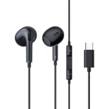 CASTI Baseus Encok CZ17, pt smartphone, control volum + microfon pe fir, conectare prin cablu USB Type-C, lungime cablu 1.1m, negru &quot;A00170000113-Z1&quot;