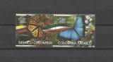 MEXIC 2018 FAUNA INSECTE FLUTURI EMISIUNE COMUNA CU COLUMBIA