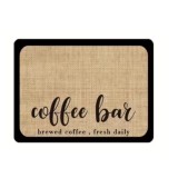 Covoras absorbant pentru blat de bucatarie TopBazar, 60x40cm, din diatomita si panza tehnologica cu suport din cauciuc anti-alunecare