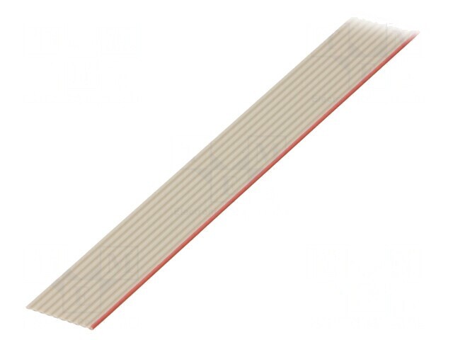Cablu Bandă Litat Cu 10x28AWG Neecranat PVC 1,27mm