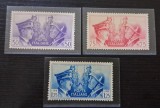 Seria Italia 1941 Frăția de Arme - Adolf Hitler și Benito Mussolini, Al Doilea Război Mondial, 3v, MNH -A359