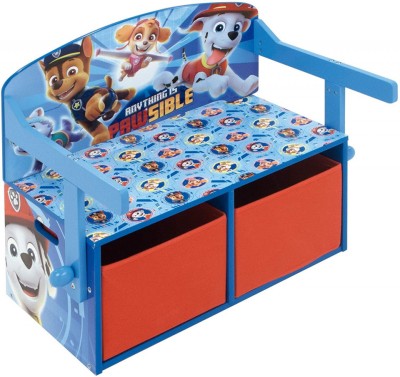 Mobilier 2 in 1 pentru depozitare jucarii Paw Patrol foto