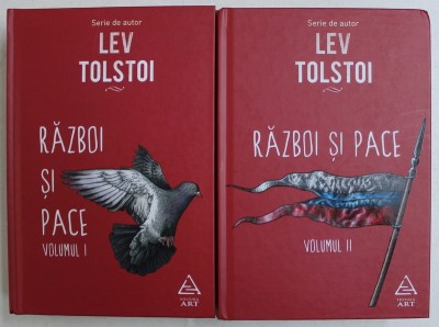 RAZBOI SI PACE de LEV TOLSTOI , VOLUMELE I - II , 2018 foto