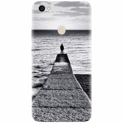 Husa silicon pentru Xiaomi Redmi Note 5A, Abstract Dock Man Grey foto