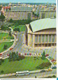 CPI B 11193 CARTE POSTALA - BUCURESTI. PIATA SI SALA PALATULUI