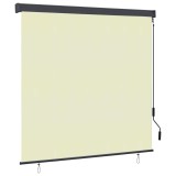 VidaXL Jaluzea tip rulou de exterior, crem, 170 x 250 cm