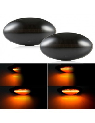 Set 2 Semnalizari Aripa LED Dinamice pentru Mini Cooper R50, R52, R53 foto