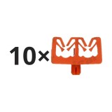 Set 10 cleme cablaj Citroen Ax, Berlingo, C1, C4, C4 Picasso, C5, C6, DS4, DS5, Evasion, Jumper, Jumpy, Saxo, Xantia, Peugeot 106, 107, 306, 307, 308, Rapid