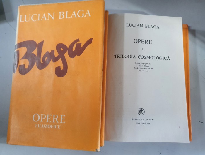 Lucian Blaga - Trilogia cosmologica (Opere, vol. 11)