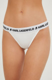 Cumpara ieftin Karl Lagerfeld chiloti brazilieni culoarea alb