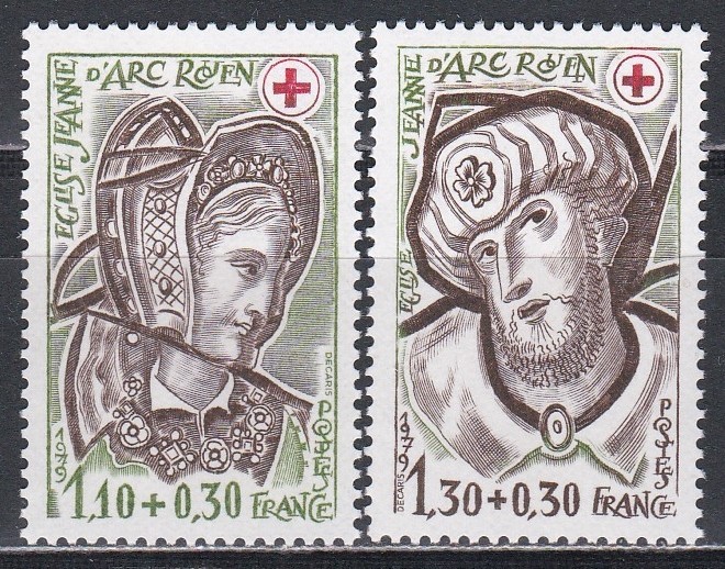 Franta 1979 - Crucea Roșie, MNH