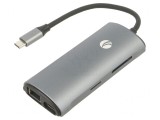 Adaptor USB 3.0/3.1 0.15m Negru 5Gbps Argintiu, VCOM