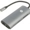 Adaptor USB 3.0/3.1 0.15m Negru 5Gbps Argintiu