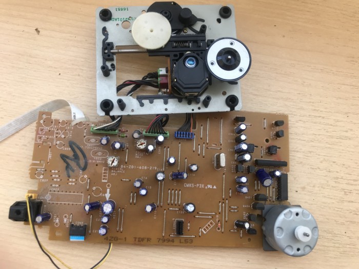 modul unitate optica cd defecta